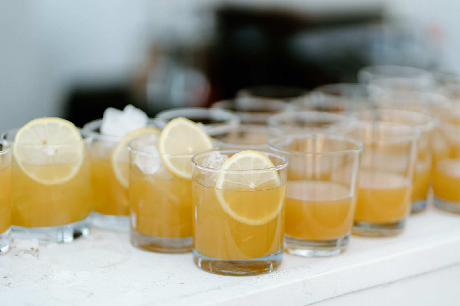 Drinks at The White Barn in San Luis Obispo CA, photography by Cobblestone